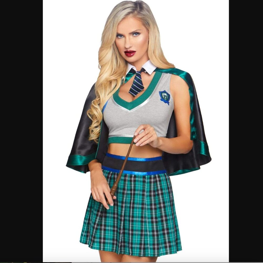 Women's Slytherin Costume size M - Picture 1 of 10